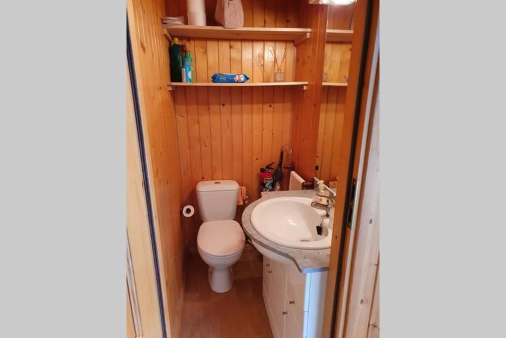 Cabana De Madera Especial Y Acogedora Карденете Экстерьер фото
