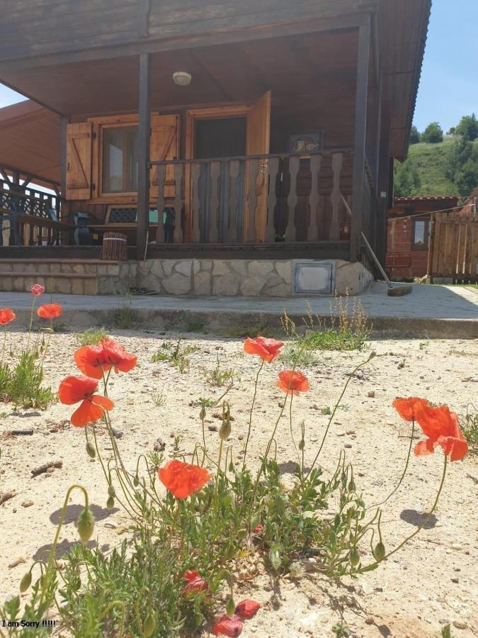 Cabana De Madera Especial Y Acogedora Карденете Экстерьер фото