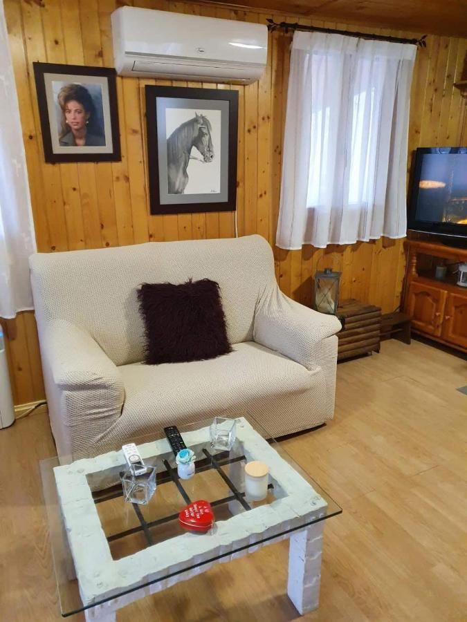 Cabana De Madera Especial Y Acogedora Карденете Экстерьер фото