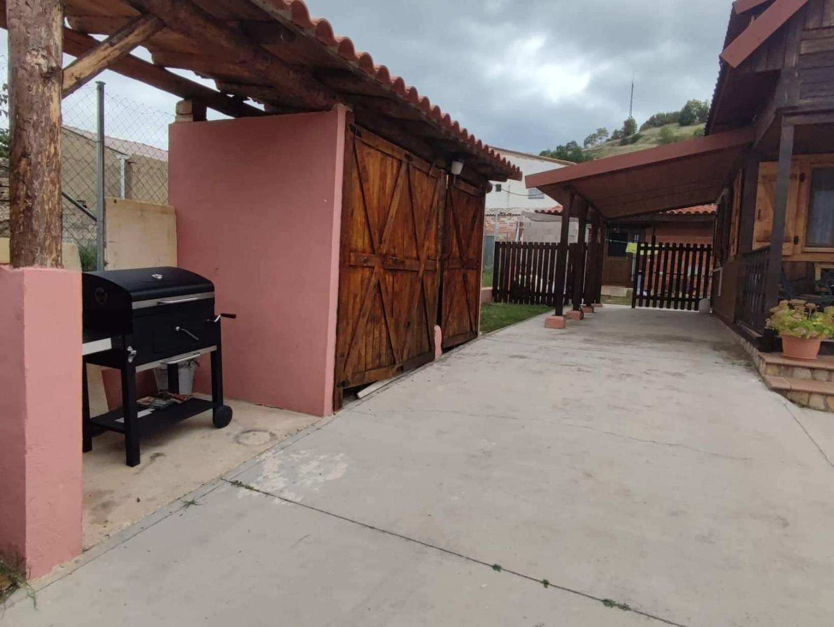 Cabana De Madera Especial Y Acogedora Карденете Номер фото