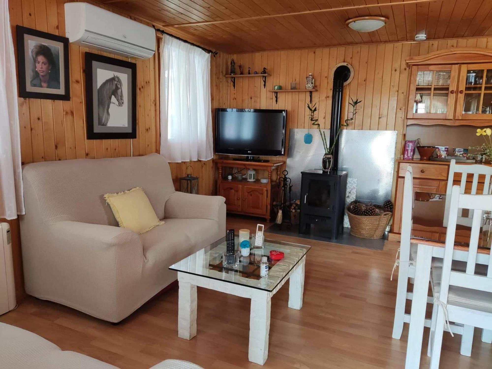 Cabana De Madera Especial Y Acogedora Карденете Номер фото