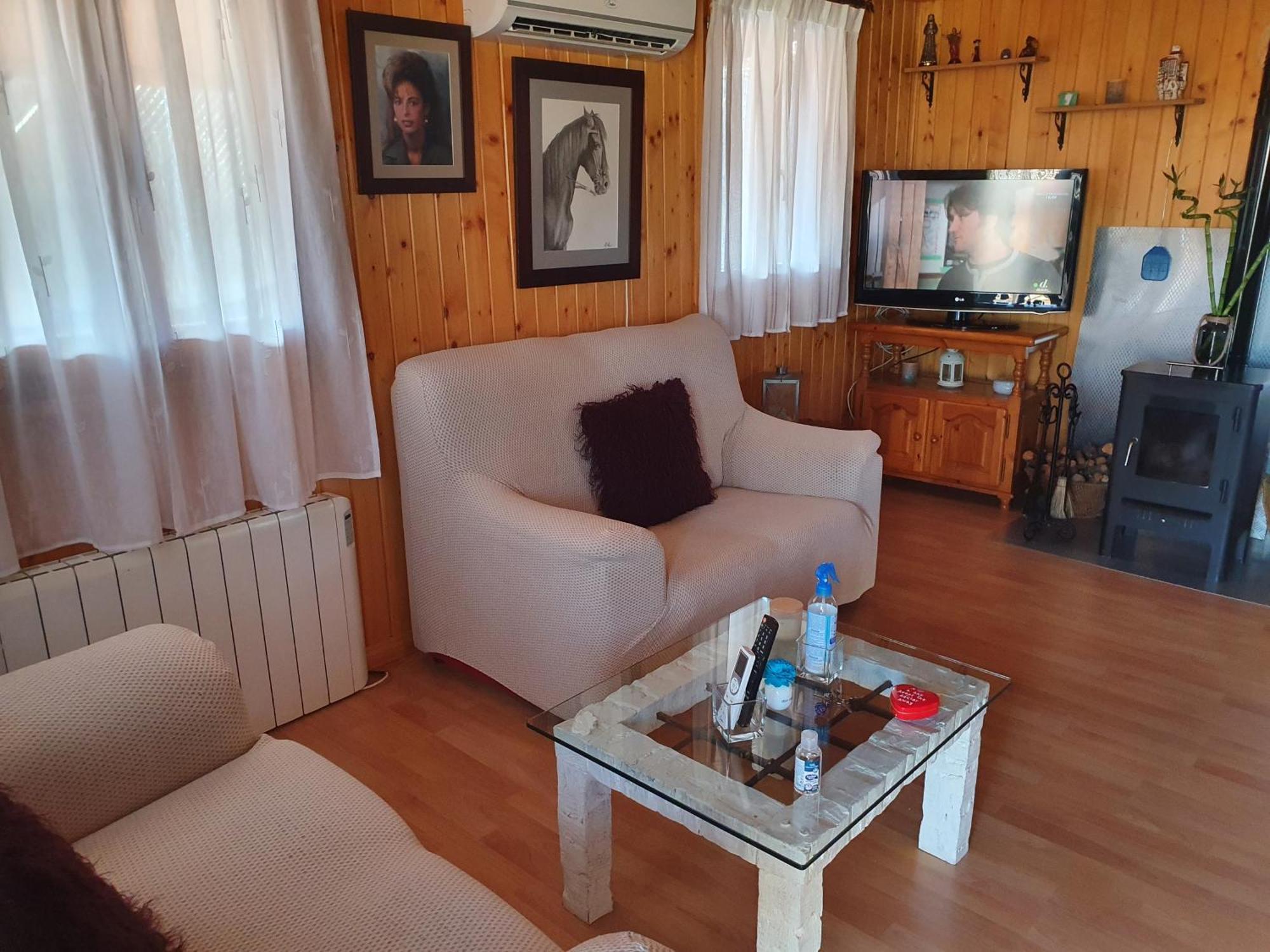 Cabana De Madera Especial Y Acogedora Карденете Экстерьер фото